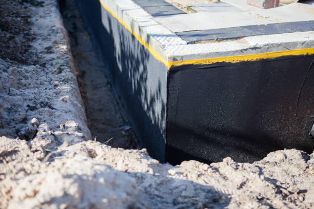 Professional Foundation Crack Repair technician working in Vicksburg, MI